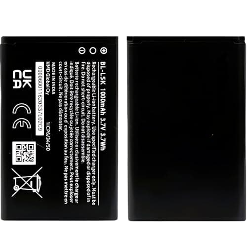 BL-L5K 1000mAH Battery Compatible for HMD 105 DS||HMD 110 DS 2