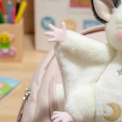 OJIVA® Cute Sugar Glider Keychain Soft Sugar Glider Stuffed Lightweight Flying Squirrel Charm PP Cotton Filling for Backpack, Keys, Gray Ears S Flying|Toys & Hobbies|Beanbag Plush 5