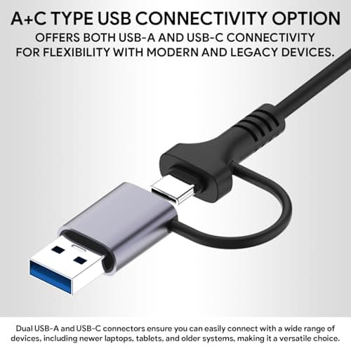 Amkette Type C Hub, Type-A+C to 4 Port With 5 Gbps Superspeed Data Transmission,1*USB 3.0 Ports,3*USB 2.0 Port,Sleek Metal Design usb c hub For Laptop, Macbook, chromebook,Tablets & Smartphones (Grey) 5