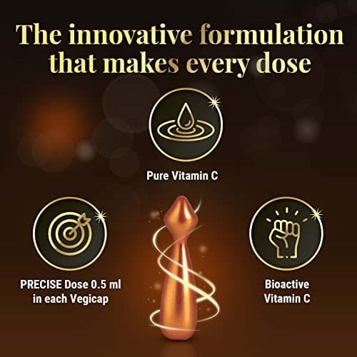 Revibra Dr Reddy's C10, Pure & Bioactive Vitamin C 10% Serum, Reduces Melanin Production, Controls Photoaging, No Fragrance, No Colors, No Chemicals, Easy to Use Mono Vegicap, One Disk of 28 Vegicaps 4