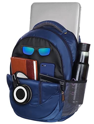 BLUBAGS Multipurpose Backpack With laptop compartment, 36L 2025 (Navy Blue, Medium) 3