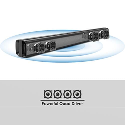 ZEBRONICS ZEB-JUKE BAR 3800 PRO DOLBY Wireless Bluetooth Single Soundbar With Supporting Wall Mount, USB, AUX, Optical IN, HDMI ARC & Remote Control. (60 Watt, 2.0 Channel) 4