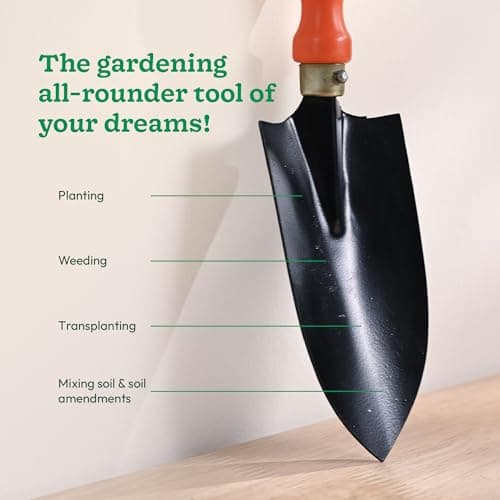 Ugaoo Trowel for Gardening, Heavy Duty Durable Rust-Free Shovel, Gardening Tools for Soil Digging & Planting, Premium Home Gardening Accessories, Garden Tool for Home Garden (1 Pc) 5