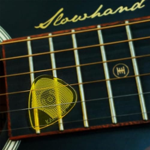 Kadence HG71 Jamming Series Assorted Guitar Picks (Pack of 10) | 0.71mm Polycarbonate Plectrums | Hostile Grip with Anti-Slip Texture | For Acoustic, Electric & Bass Guitars | Mixed Colors 3