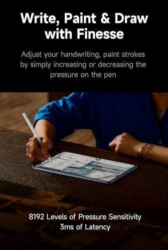 Xiaomi Focus Pen for Xiaomi Pad 7 & Pad 8 | Smart Pen/Stylus for Tablet | Pressure Sensitivity | Ultra Low Latency | 0g Activation Force 5