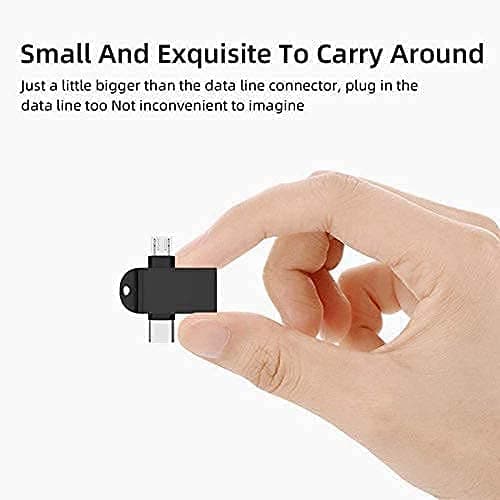 MAXXOX 2IN1 OTG Type C to USB and Type B OTG for Smartphones Compatiable with MacBook Air, MacBook Pro, Windows and All Laptop,Smartphones and Tab 4