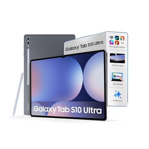 Samsung Galaxy Tab S10 Ultra [Smartchoice], S Pen in-Box, 36.99 cm (14.6 inch) Dynamic AMOLED 2X Display, 12 GB RAM, 256 GB Storage, Wi-Fi Tablet, Moonstone Gray