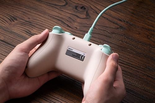 8Bitdo Ultimate 2C Wired Controller for Windows PC and Android, with 1000Hz Polling Rate, Hall Effect Joysticks and Hall Triggers, and Remappable L4/R4 Bumpers (Mint) 4