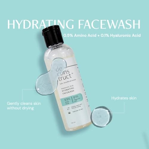 Deconstruct Daily Hydrating Duo - HydratingFace Wash + Hydrating Face Moisturiser | FaceWash & Moisturizer Duo | Dry & Damaged Skin 5