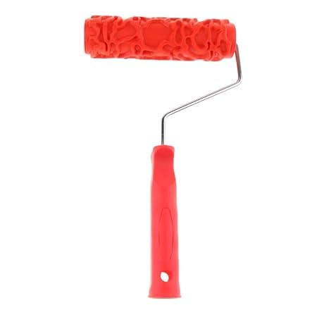 Various Embossed Pattern Painting Roller with pp Handle Brush Tool 7" M