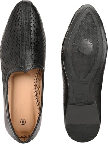 Hobbers Ethnic Premium |Jalsa|Nagra | Sandals|Summer|Trendy Slipon | Size 8 2