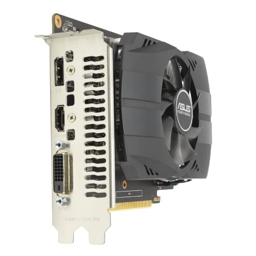 ASUS Phoenix NVIDIA GeForce GTX 1650 OC Edition Gaming Graphics Card (PCIe 3.0, 4GB GDDR6 Memory, HDMI 2.0, DisplayPort 1.4a, DVI-D, Dual Ball Fan Bearings, Auto-Extreme) 4