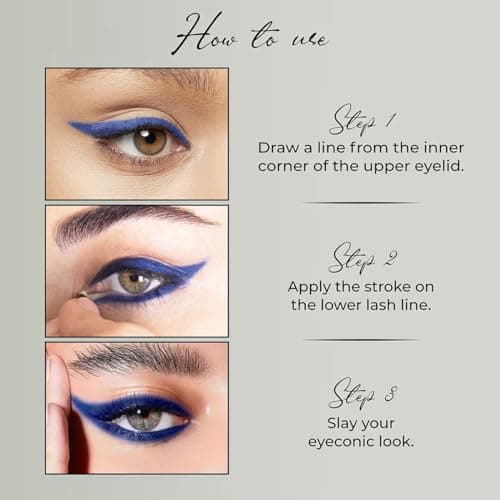 INSIGHT Intense Kohl Kajal Pencil - Nude | Matte Finish | All Day Wear | Waterproof | Single Stroke Application - (0.35 g) 3