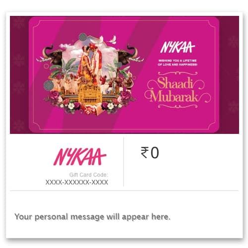 Nykaa | Flat 4% Off | E-Gift Card | Instant Delivery | Valid for Online & In Store Purchase | 6 Months Validity