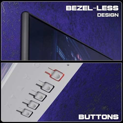 Zebronics Full HD LED Monitor, 21.5 Anti-Glare Screen, 100Hz Refresh Rate, Ultra Slim, Bezel-Less Display, 250nits Brightness, HDMI & VGA, Wall Mountable (A122) 5