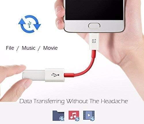 One Plus USB Type C OTG Adapter USB Mouse, Pendrive Connector & 2in1 OTG Adapter, USB 3.0 Female to Micro-USBConnector Aluminium High Speed Data OTG for All Type-C Smartphone & All Android Mobiles 5