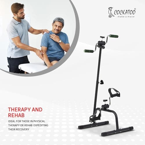 Cockatoo Step Flex Pedal Exercise with Long Handle, Exercise Cycle for Home with Non-Slip Feet, Ideal for Leg & Arm Workouts 5