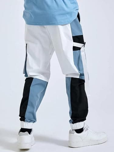 HVBK Men Track Pants (AZ-119-A-WHITE) 2