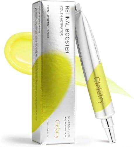 Clefairy Retinal Shot Tightening Booster, Retinol Cream, Retinol Night Cream for Women Anti Aging, Wrinkles & Fine Lines, Retinol Serum for Face Moisturiser, Firmer Skin, Boosts Skin Renewal, 15ml