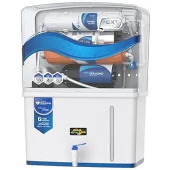 AQUA LIBRA with DEVICE RO+UV+UF+TDS Control with Active Copper Premium Water Purifier Filter for Home, 9 LTR