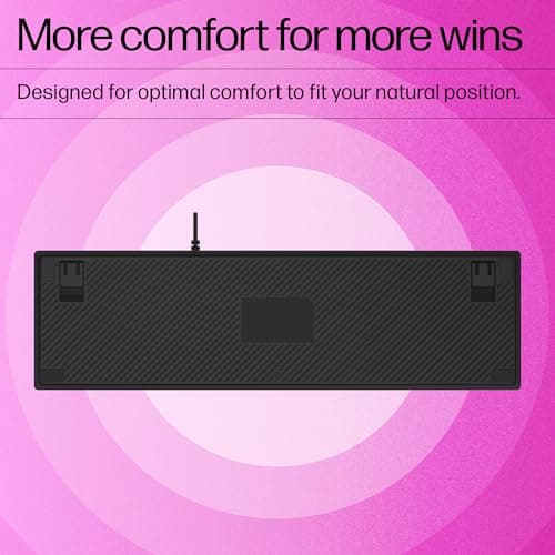 HP GK400F Mechanical Gaming Keyboard,dust & Spill Resistant,RGB Backlit Keys,Metal Panel,Full-Sized Keyboard Design 5