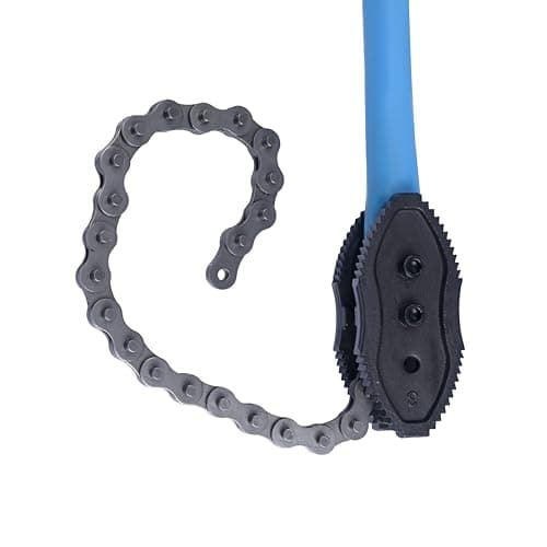 TAPARIA CPW 03 Chain Pipe Wrench (3 Inch /75mm Jaw Size, 700mm Chain Length)-Drop Forged High Carbon Steel Jaws for Heavy Duty Applications-For Plumbing, HVAC, Workshop, Industrial Pipe Fitting Work 5
