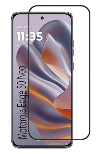 JGD PRODUCTS for Moto Edge 50 Neo 5G Tempered glass with Full Edge Protection and Easy Installation Kit