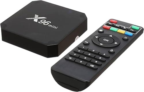 X96 Mini Android 11.1 TV Box with 2GB Ram 16 Storage, Quad Core Processor, Inbuilt Media Player and Chrome Browser, LAN, 2 USB Port, SD Card Slot, Black 3