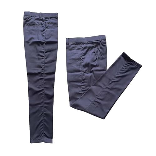 JYO Petrol Pump Salesman Uniform Grey Pant | Polycotton Workwear Trousers 280 GSM Super Trovin Fabric | Regular Fit Durable Office Industrial Uniform Pant for Men | Size 32
