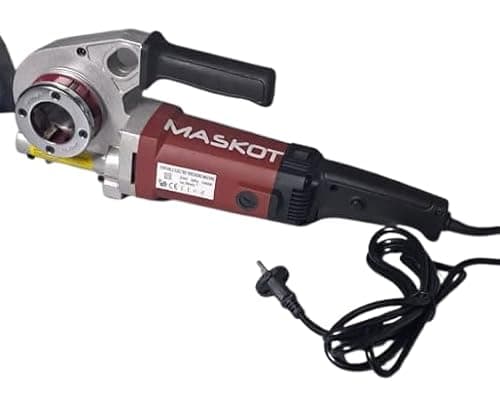MASKOT Portable Pipe Threading Machine MPPT-32 | 1400W | ½” to 1 ¼” Capacity | Industrial Electric Threader with Case & Accessories