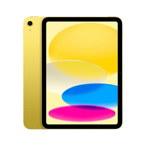 Apple iPad 11″: A16 chip, 27.69 cm (11″) Model, Liquid Retina Display, 128GB, Wi-Fi 6, 12MP Front/12MP Back Camera, Touch ID, All-Day Battery Life — Yellow