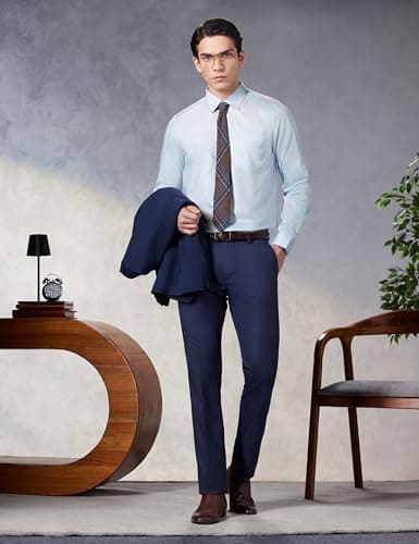 Blackberrys Men India Slim Fit Formal Shirt Light Blue 2