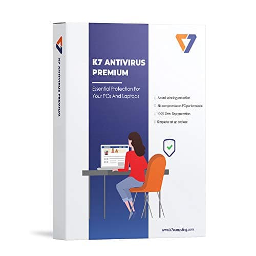 K7 Antivirus Premium 2026 for laptop/pc|1 User,1 Year| Antivirus, Internet Protection, Threat protection | 24 hr Email Delivery (NO CD)