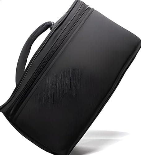 Vardan Enterprise Iron Storage Bag Portable Waterproof Iron Cover for Steam and Dry Irons Heat Resistant Iron Box Pouch with Handle Black 5