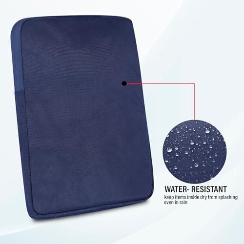 Tab-Pro Tablet Sleeve Bag Water-Resistant Case Cover Fits Upto 11.6 inch Tablets for Samsung/Lenovo/Galaxy Tab A9 Plus/S8/S9/Realme Pad/Honor X9/Xiaomi Mi pad 6/Redmi Pad/Oneplus Pad (Blue+Grey) 3