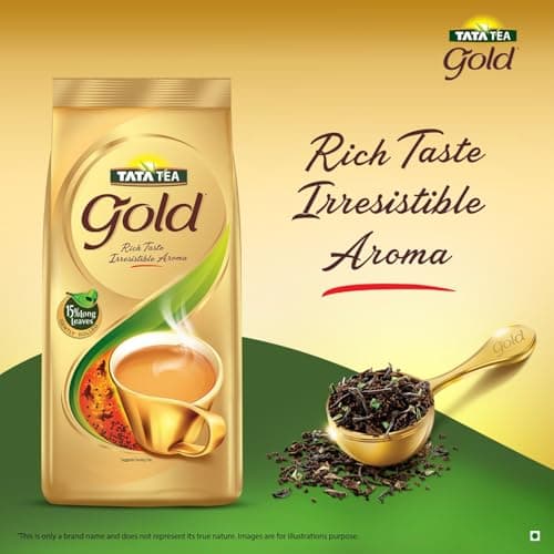 Tata Tea Gold 500 gram, Premium Assam teas with Gently Rolled Aromatic Long Leaves, Rich & Aromatic Chai, Black Tea 2