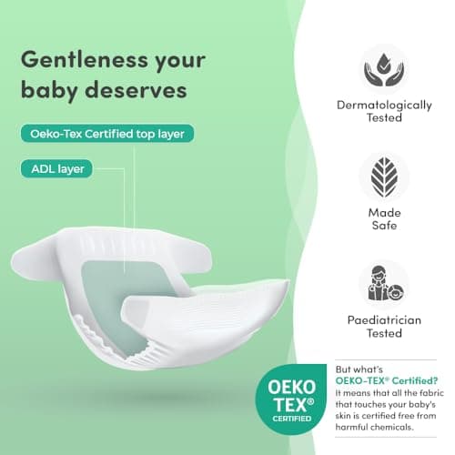 Mylo Baby Diaper Pants Small (S) Size 4-8 kgs (84 count) Leak Proof | Lightweight | Rash Free | Upto 12 Hours Protection | ADL Technology | with Aloe Vera Lotion (42 Count, Pack of 2) 6