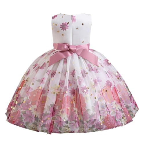 Hopscotch Girls Knee Length Party Dresses In Pink Color For Ages (2-3 Years) 2
