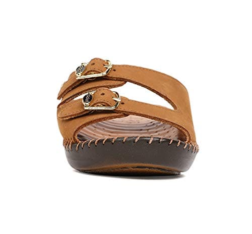 Scholl Dr Scholl La Women's Brown Heels - 7 UK (6734652) 4