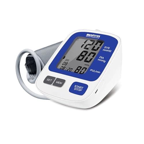 MEDITIVE Fully Automatic Arm-type Digital Blood Pressure Monitor with option for micro USB port