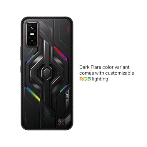 Infinix GT 30 Pro 5G+ | Dimensity 8350 Ultimate | Octa Core Processor | 6.78" AMOLED Display | 5500 mAh Battery | (Dark Flare, 12GB RAM + 256GB Storage) 2