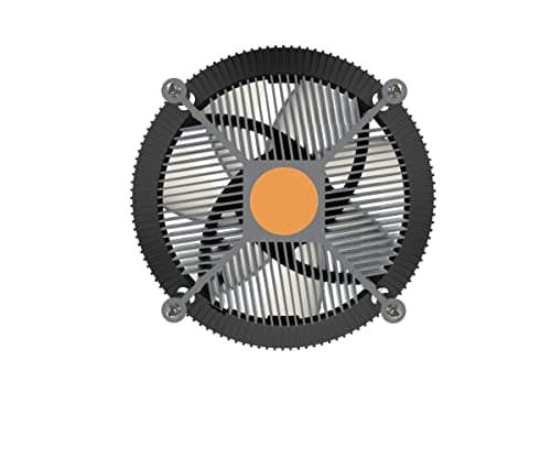 Cooler Master i70C CPU Air Cooling System for Intel LGA 1700 Sockets - 70mm Low-Profile, Aluminium & Copper Heatsink, Quiet 120mm PWM Fan (37.08 CFM, 1.33 mmH2O, 28 dBA, 650-1800 RPM), ARGB Compatible 2
