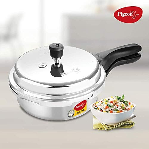 Pigeon by Stovekraft 101 Deluxe Aluminium Pressure Cooker, 2 Litres 3