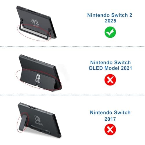 OIVO INDIA Carrying Case for Nintendo Switch 2(2025), Protective Hard Shell Portable Travel Carry Case Pouch Holds 12 Cartridges with Pockets for Switch 2 Accessories and Games, Black 4