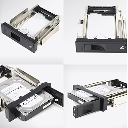 Club Bollywood®Mobile Rack Sata 3.5'' Tray-Less Hot-Swap for HDD Hard Disk Tray Enclosure| Drives, Storage & Blank Media |• Computers/Tablets & Networking|1Piecexmobile Rack Sata 3.5 3