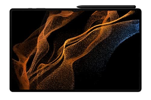 Samsung Galaxy Tab S8 Ultra 37.08 cm (14.6 inch) sAMOLED Display, RAM 12 GB, ROM 256 GB Expandable, S Pen in-Box, Wi-Fi+ 5G Tablet, Graphite