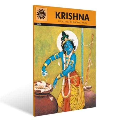 Krishna – Tales from Indian Mythology | Illustrated Storybook for Children | Comic Book Set for Beginners & Early Readers | Amar Chitra Katha