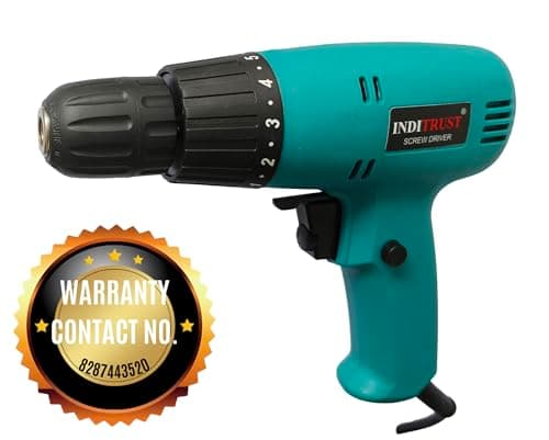 Inditrust 350W Electric screwdriver machine 10mm WITH 6 MONTHS WARRANTY 100% Copper Winding left/right rotation and speed control 2