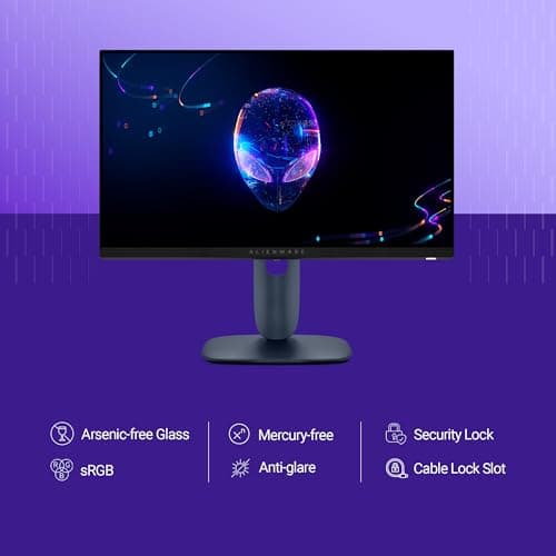 Alienware AW2525HM 25" Gaming Monitor (SmartChoice)|FHD 320Hz Fast IPS|0.5ms GTG|NVIDIA G-Sync+AMD FreeSync Premium|Esports Grade Gameplay|Height Tilt Swivel Pivot|400nits|Sleek Black Design|DP+HDMI 3