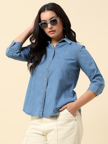 Cantabil Top for Women Blue 5